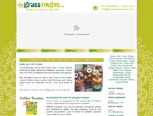 Tablet Screenshot of grassroutesjourneys.com